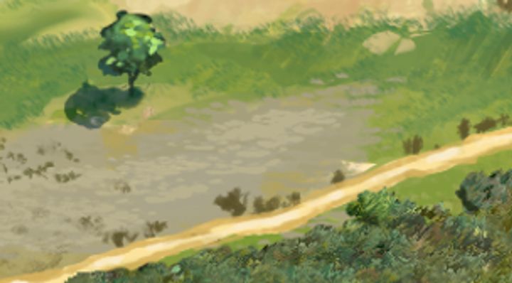 Extrait de la carte illustrée, zone C09