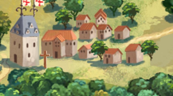 Extrait de la carte illustrée, zone E05