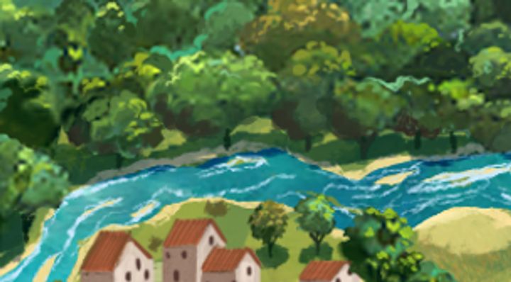 Extrait de la carte illustrée, zone E06