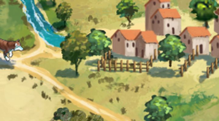 Extrait de la carte illustrée, zone E09