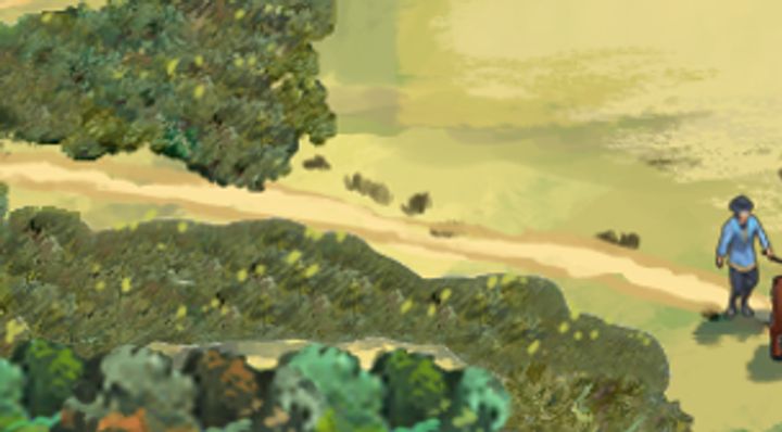 Extrait de la carte illustrée, zone E11