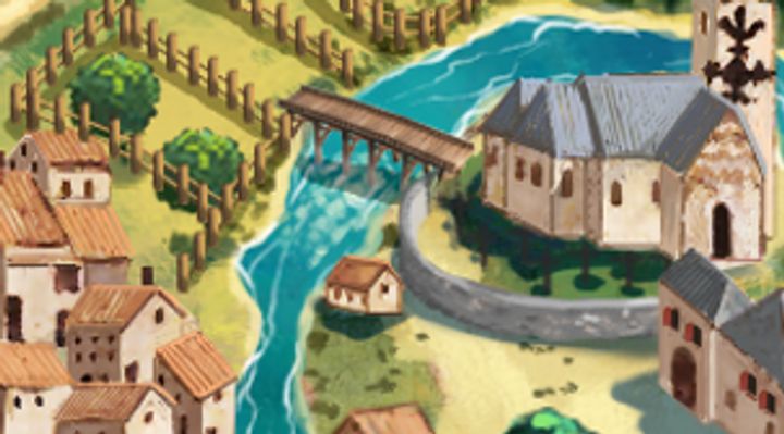 Extrait de la carte illustrée, zone F14