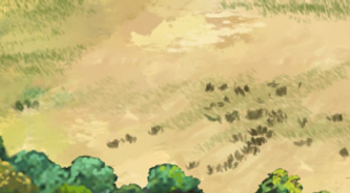 Extrait de la carte illustrée, zone H01