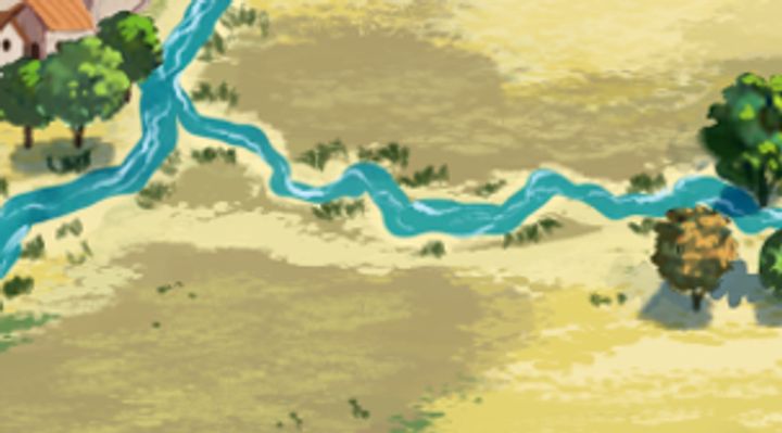 Extrait de la carte illustrée, zone I08