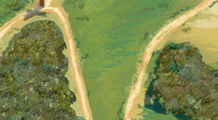 Extrait de la carte illustrée, zone R09