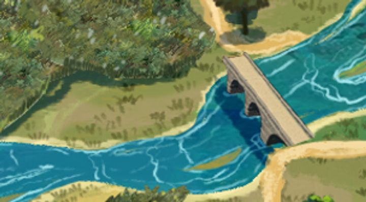 Extrait de la carte illustrée, zone R12