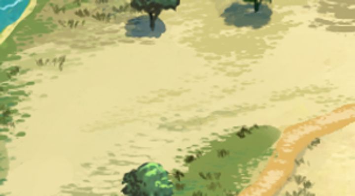 Extrait de la carte illustrée, zone T09
