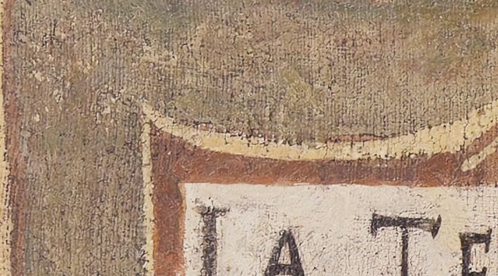 Extrait de la carte originale de 1609, zone A01