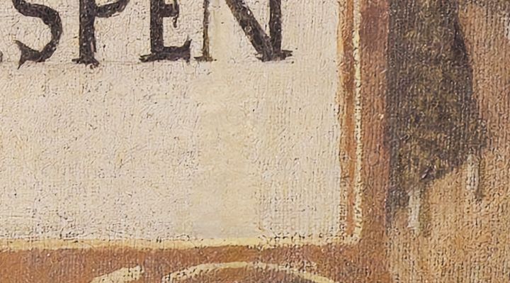 Extrait de la carte originale de 1609, zone C03