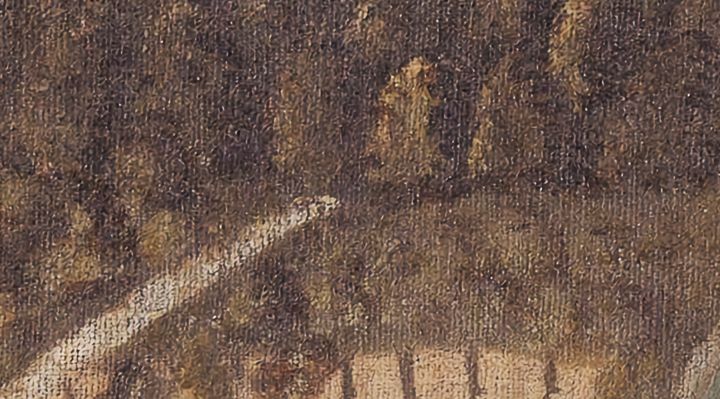 Extrait de la carte originale de 1609, zone D06