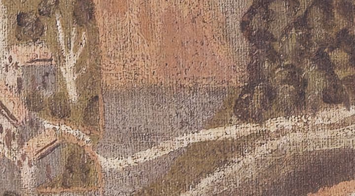 Extrait de la carte originale de 1609, zone J19