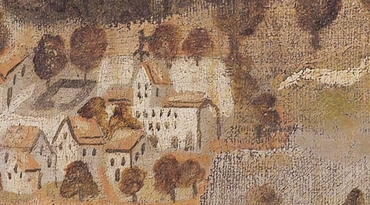 Extrait de la carte originale de 1609, zone L07