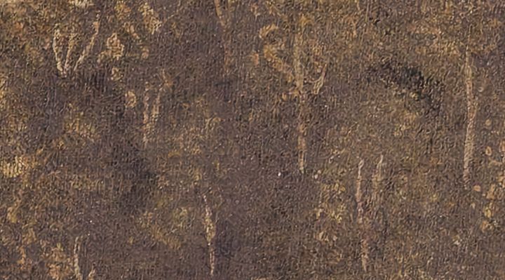 Extrait de la carte originale de 1609, zone O02