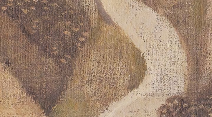 Extrait de la carte originale de 1609, zone S10